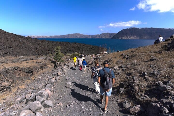 Santorini 3 Islands Sailing: Volcano Hike, Hot Springs & Thirassia Escape photo 4