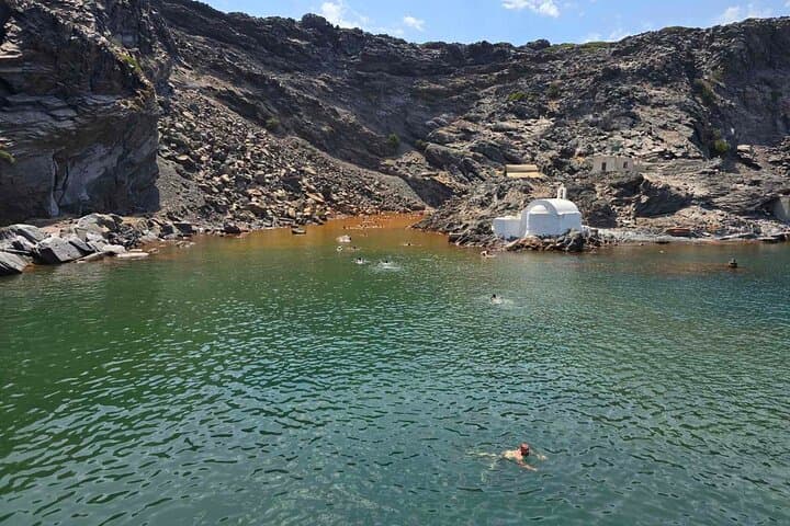 Santorini 3 Islands Sailing: Volcano Hike, Hot Springs & Thirassia Escape photo 5