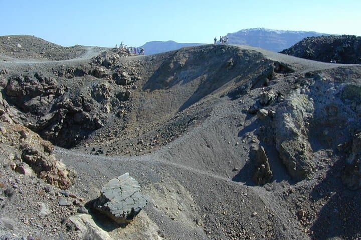 Santorini Volcano & Hot Springs Boat Tour — Nea Kameni Swim and Mud Baths photo 2