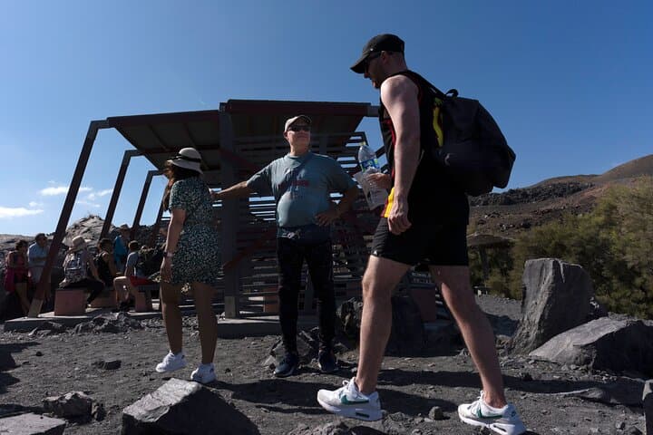 Santorini Volcano & Hot Springs Boat Tour — Nea Kameni Swim and Mud Baths photo 4