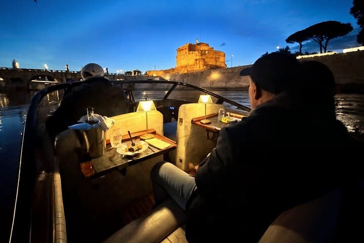 Candlelit Private Dinner Cruise on the Tiber: Romantic Rome by Night photo 4