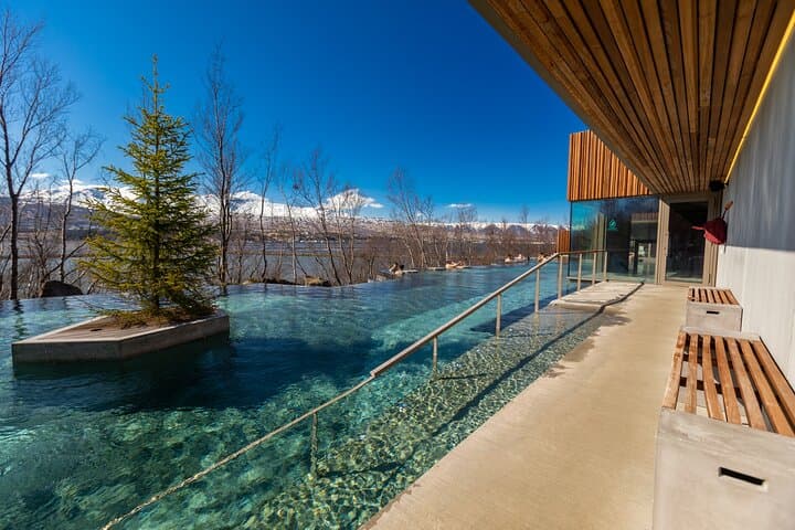 Forest Lagoon Geothermal Spa near Akureyri — Tickets with Towel & Drink photo 2