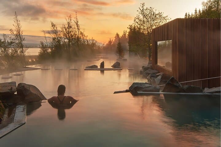 Forest Lagoon Geothermal Spa near Akureyri — Tickets with Towel & Drink photo 6