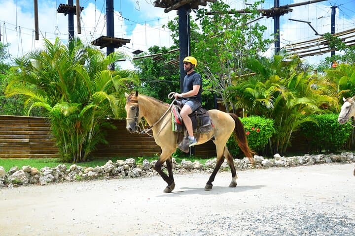 Punta Cana Horseback Riding and Waterfall Pool Adventure | Lunch Included photo 3