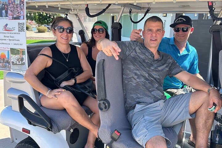 Private Golf Cart Tour of Old Town Scottsdale — Cruise Art, History & Sonoran Streets photo 6
