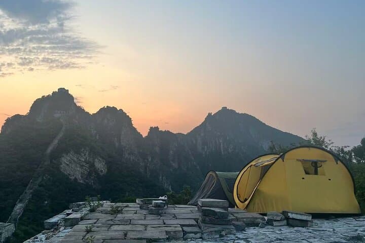 Overnight Camping on the Great Wall — Sunset & Sunrise on the Wall photo 4