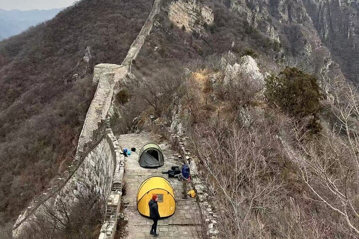 Overnight Camping on the Great Wall — Sunset & Sunrise on the Wall photo 2