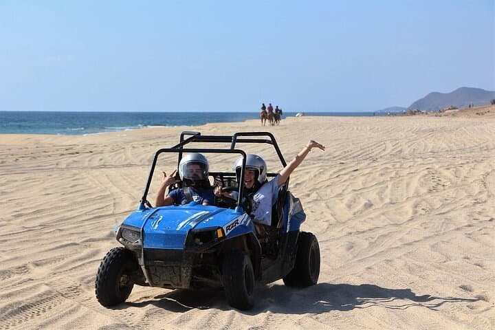 Kid-Friendly Mini Razor Off-Road in Cabo: Desert Dunes & Migriño Beach Views photo 2
