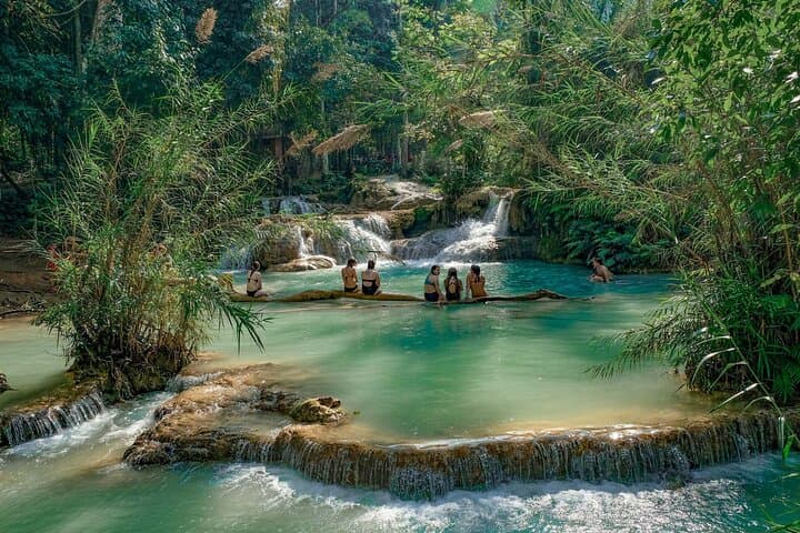 Luang Prabang 3-Day Cultural & Mekong Cruise Tour — Temples, Kuang Si & Pak Ou