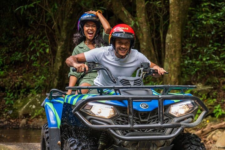 Quad Discovery at La Vallée des Couleurs: ATV Ride to the 23 Colored Earth