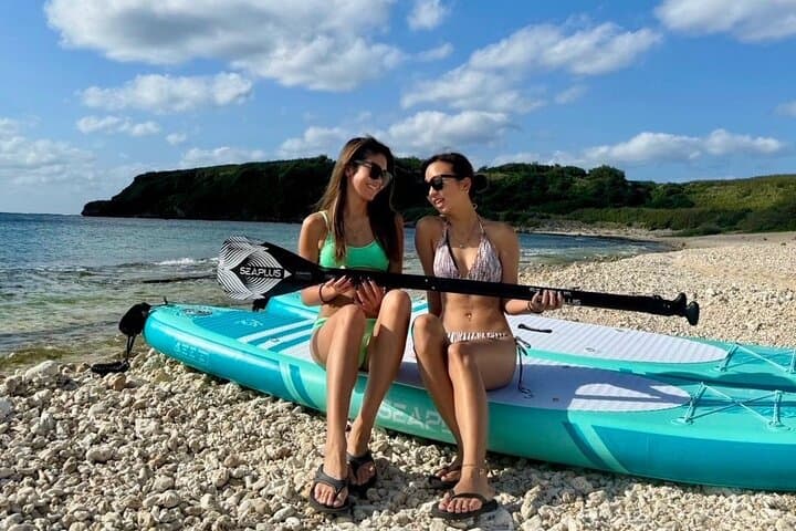 Miyako Beach SUP: Stand-Up Paddle Adventure with Free Pickup on Miyakojima photo 3