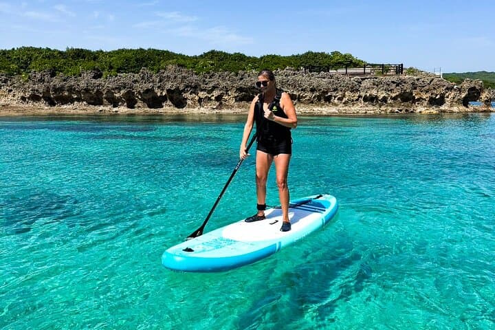 Miyako Beach SUP: Stand-Up Paddle Adventure with Free Pickup on Miyakojima photo 6