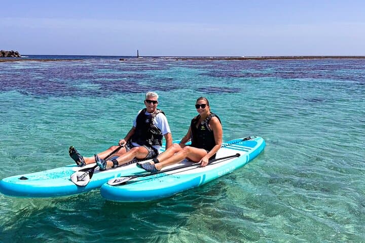 Miyako Beach SUP: Stand-Up Paddle Adventure with Free Pickup on Miyakojima
