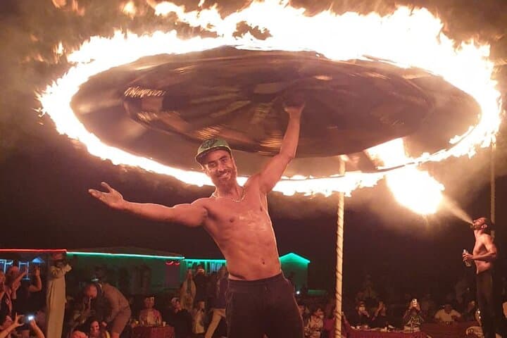Luxury Dubai Desert Safari with BBQ, Dune Bashing & Live Entertainment photo 3