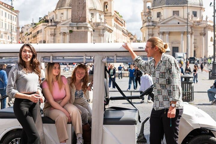 Rome Golf Cart Tour: Hidden Gems and Iconic Views in 2.5 Hours