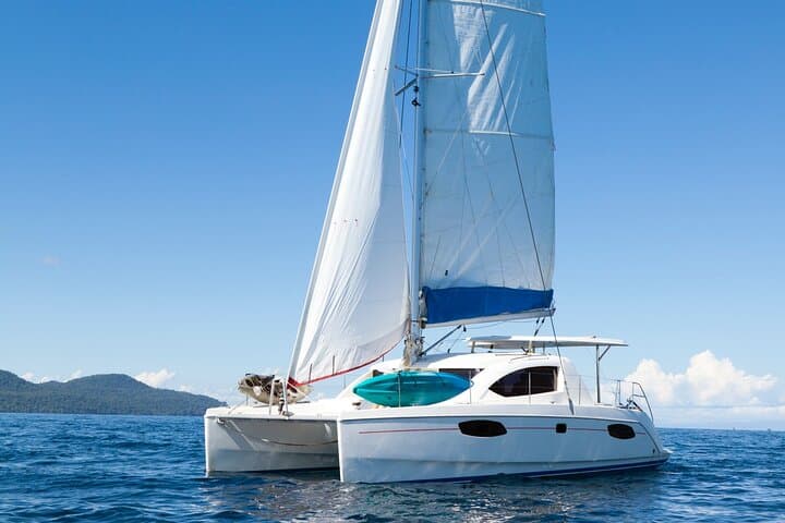 Catamaran Apaelo: Torrevieja Coastal Sail & Swim Adventure