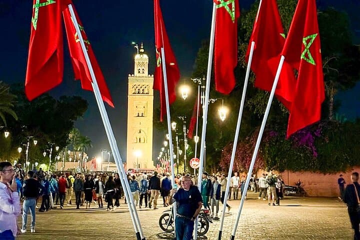 Casablanca to Marrakech Private Day Tour — Koutoubia, Jemaa el-Fna & Bahia Palace photo 4