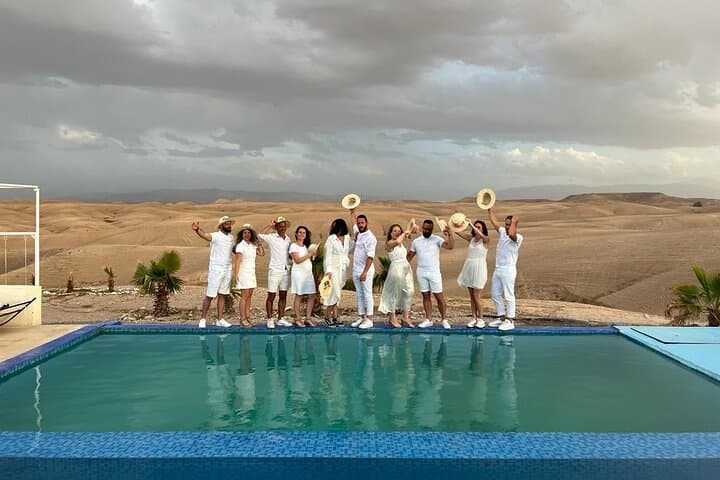 Agafay Desert Day Trip from Marrakech — Lunch and Private Pool Experience