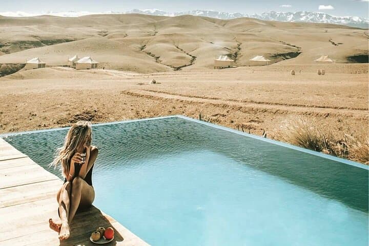 Agafay Desert Day Trip from Marrakech — Lunch and Private Pool Experience photo 5