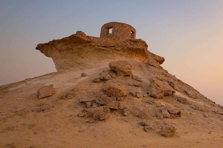 West Qatar Guided Journey to Zekreet Peninsula, Umbrella Rock & Richard Serra Sculpture
