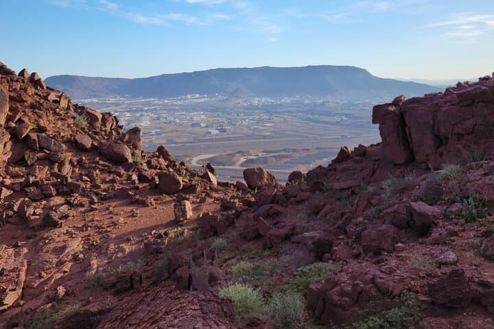 Sunrise Yoga and Hike on Hamra Al-Assad — Medina Mountain Sunrise Experience
