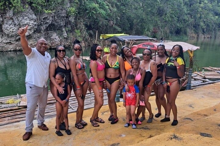 Bamboo River Rafting in Ocho Rios: Calm River Float with Limestone Foot Massage photo 2
