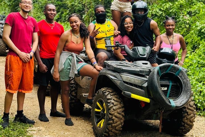 Montego Bay ATV, Party Boat & Snorkeling Combo: Full-Day Adventure