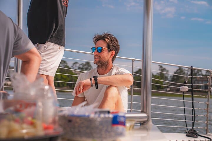 Rosé Golden Hour Sunset Sail — Hilton Head Catamaran Sunset Cruise photo 6