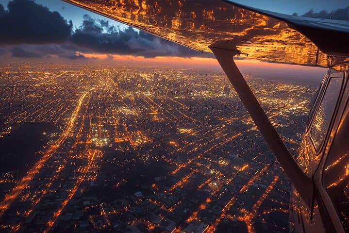 Los Angeles by Night: 60-Minute Private Air Tour from Van Nuys photo 4