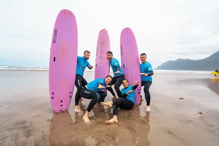 Learn to Surf at Famara: Lanzarote Beginner Surf Lesson with Instructor photo 6