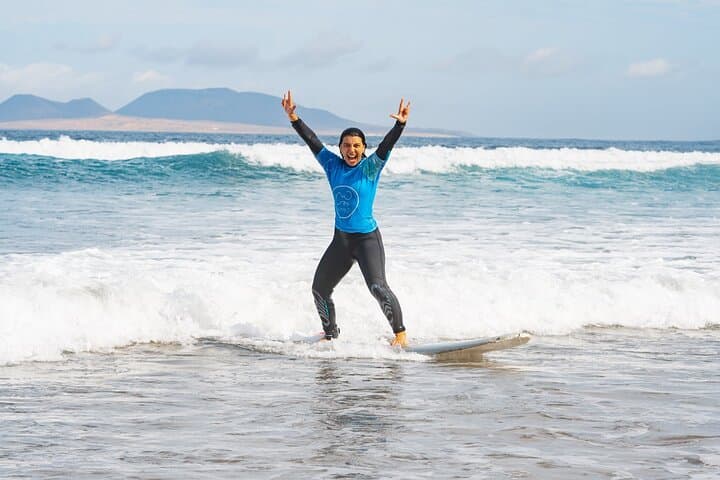 Learn to Surf at Famara: Lanzarote Beginner Surf Lesson with Instructor photo 2