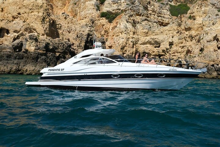 Pershing 37 Luxury Yacht Cruise: Lagos Algarve Coastal Escape photo 2