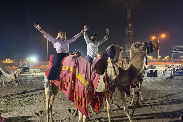 Sealine Night Desert Safari: Camel Ride, Dune Bashing & Stargazing from Doha photo 3