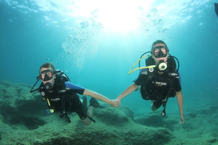 Beginner Scuba in Chania: Two-Boat Dives & Blue Cave Experience photo 3