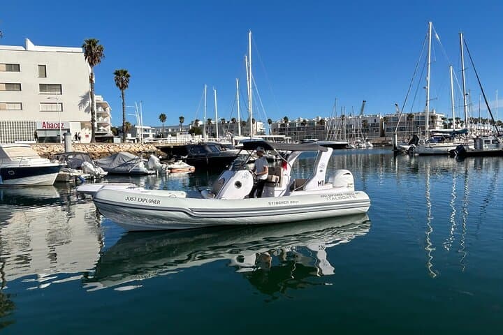 Lagos Algarve Luxury RIB Boat Tour: Ponta da Piedade Caves & Coastal Watersports photo 2