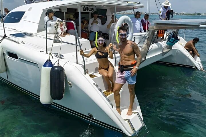 Cancun Catamaran to Isla Mujeres: All-Inclusive Day Sail with Buffet & Drinks photo 3