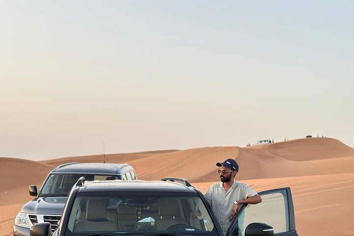 Dubai Desert Safari: Evening Dune Bashing, Camel Ride & BBQ Camp Experience photo 4