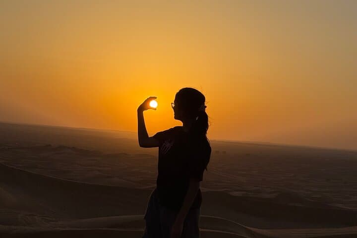 Dubai Desert Safari: Evening Dune Bashing, Camel Ride & BBQ Camp Experience photo 5