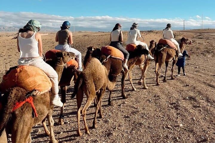 Agafay Desert Sunset Camel Ride and Berber Camp Near Marrakech