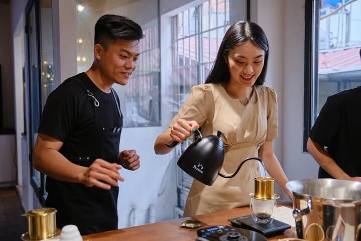 Saigon Sips and Sights: City Tour with Vietnamese Coffee Workshop photo 3