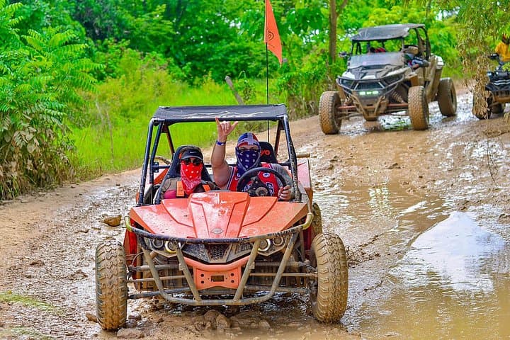 Thrill to Tranquility: Punta Cana's Buggy and Taino Cave Adventure