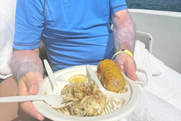 Catch-and-Cook Boat Tour in Freeport — Fishing, Snorkeling & Beach BBQ photo 3