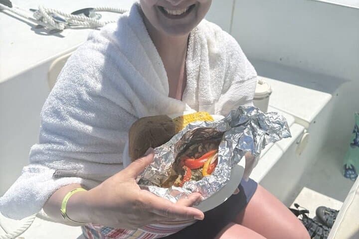 Catch-and-Cook Boat Tour in Freeport — Fishing, Snorkeling & Beach BBQ photo 4