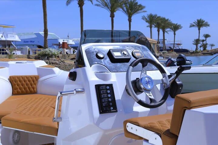 VIP Speed Boat to Dolphin Zones, Orange Island & Snorkeling — Hurghada Private Tour photo 5