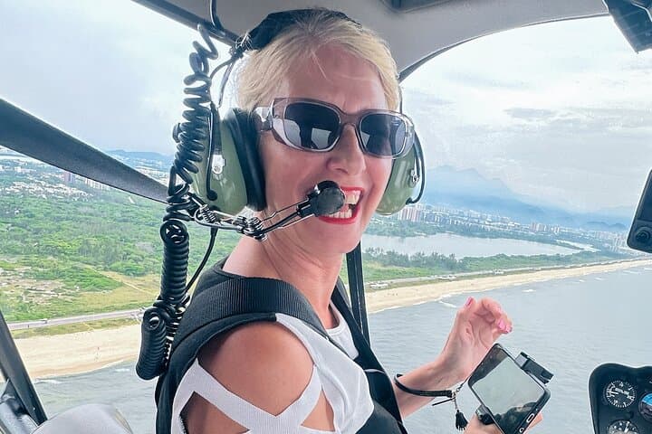Rio de Janeiro Doors-Off Helicopter Tour to Christ the Redeemer (Day & Sunset Flights) photo 6