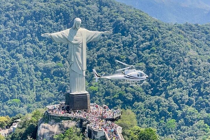Helicopter Tour Over Christ the Redeemer — 30-Minute Rio Skyline Flight photo 2