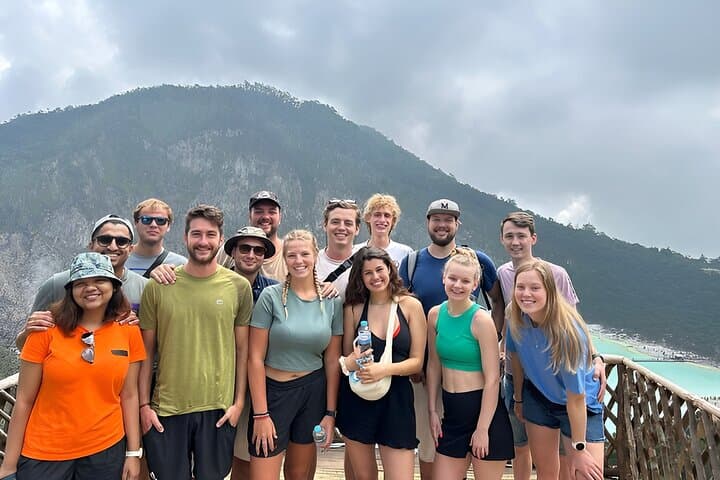 Bandung Crater Adventure: Kawah Putih Hotsprings, Mud Bath & Tea Plantation Day Trip photo 1