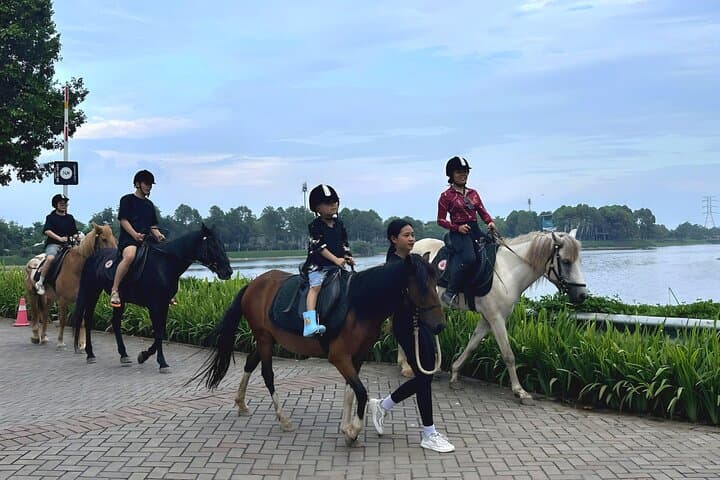 Hanoi Horseback Riding at Gamuda Yen So Park - Beginner Trails & Creative Session photo 4