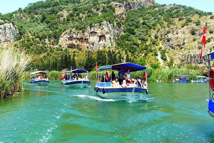 Dalyan Mud Baths and Iztuzu Turtle Beach Day Tour from Fethiye