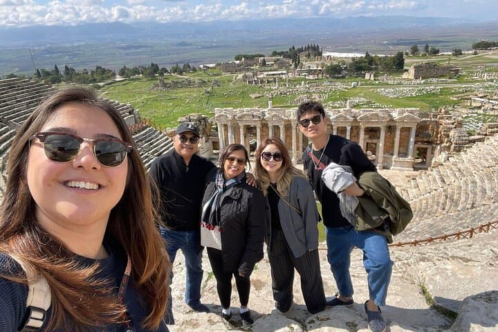 Explore Pamukkale's Travertines and Hierapolis: Small-Group Day Tour from Kusadasi photo 4
